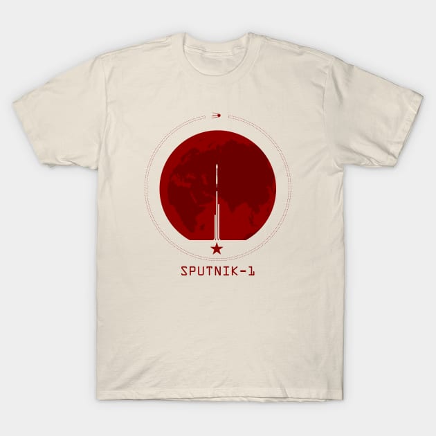 Sputnik T-Shirt by ilrokery